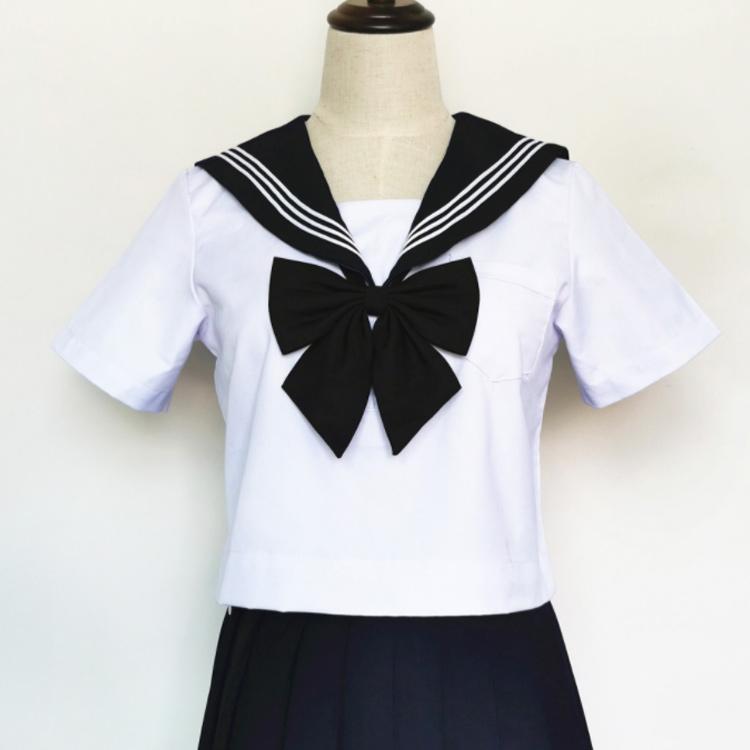 セーラー服リボン 制服リボン スクールリボン 大きい 紺/エンジ/ピンク  