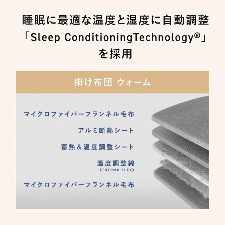 TENTIAL（テンシャル） 【公式】BAKUNE 冬用寝具2点セット (掛け布団