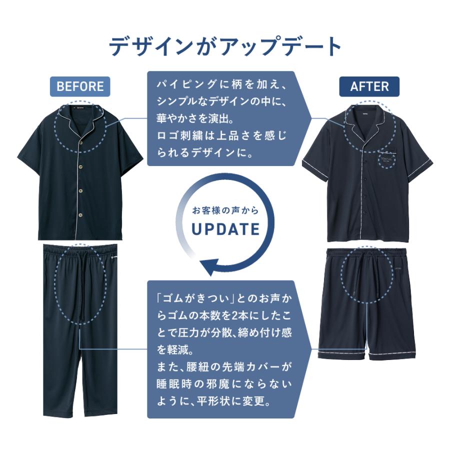 BAKUNE Dry long 上下セット　ネイビー TENTIAL 【公式】 BAKUNE Dry Men's [ バクネ ドライ メンズ