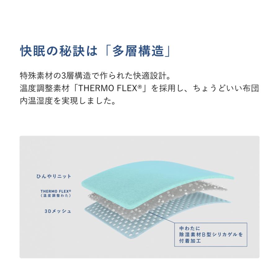 TENTIAL（テンシャル） BAKUNE 枕パッド クール 2枚セット 夏用枕