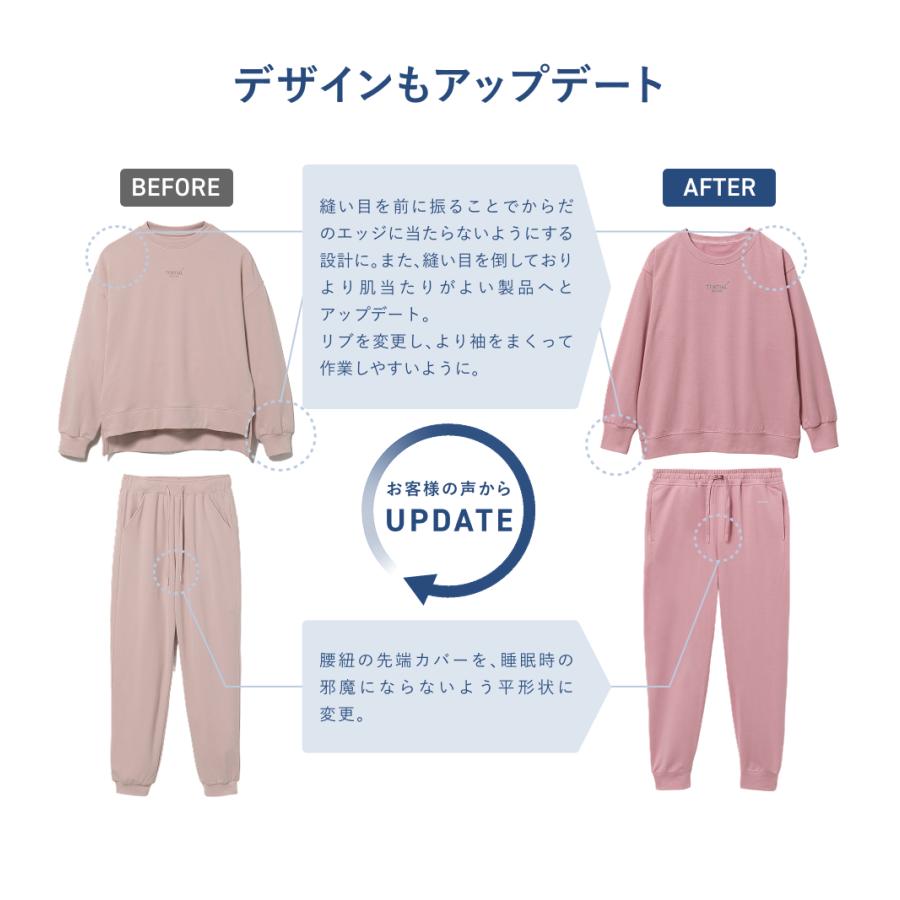 TENTIAL 【公式】BAKUNE スウェット ウィメンズ 上下セット(長袖