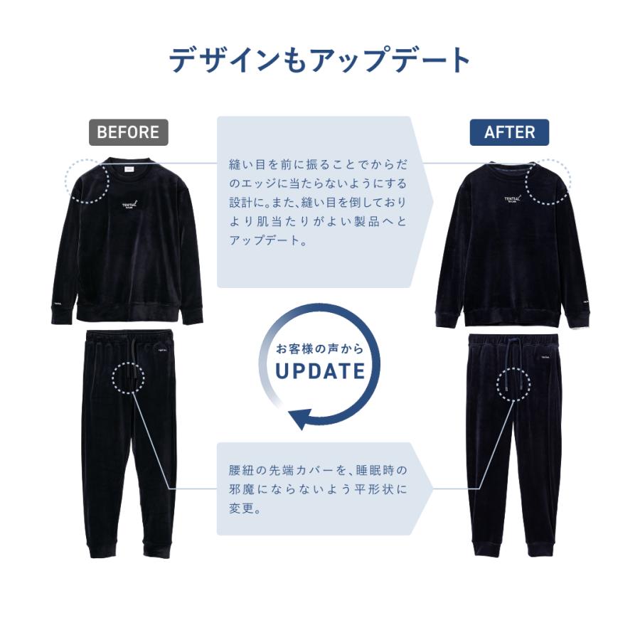 TENTIALルームウェアセットアップ TENTIAL 【公式】 BAKUNE Mesh [ バクネ メッシュ ] 上下セット