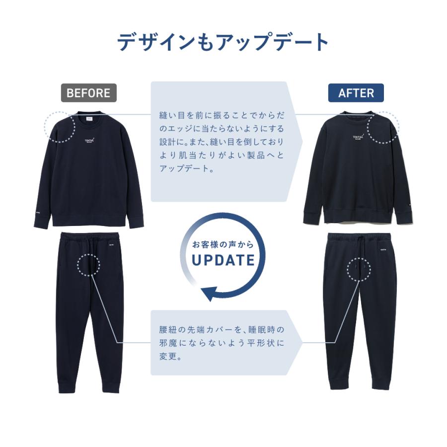 TENTIAL BAKUNE ブラックルームウェアパンツ XS Amazon | [TENTIAL] 旧モデル BAKUNE Pajamas [ バクネ パジャマ