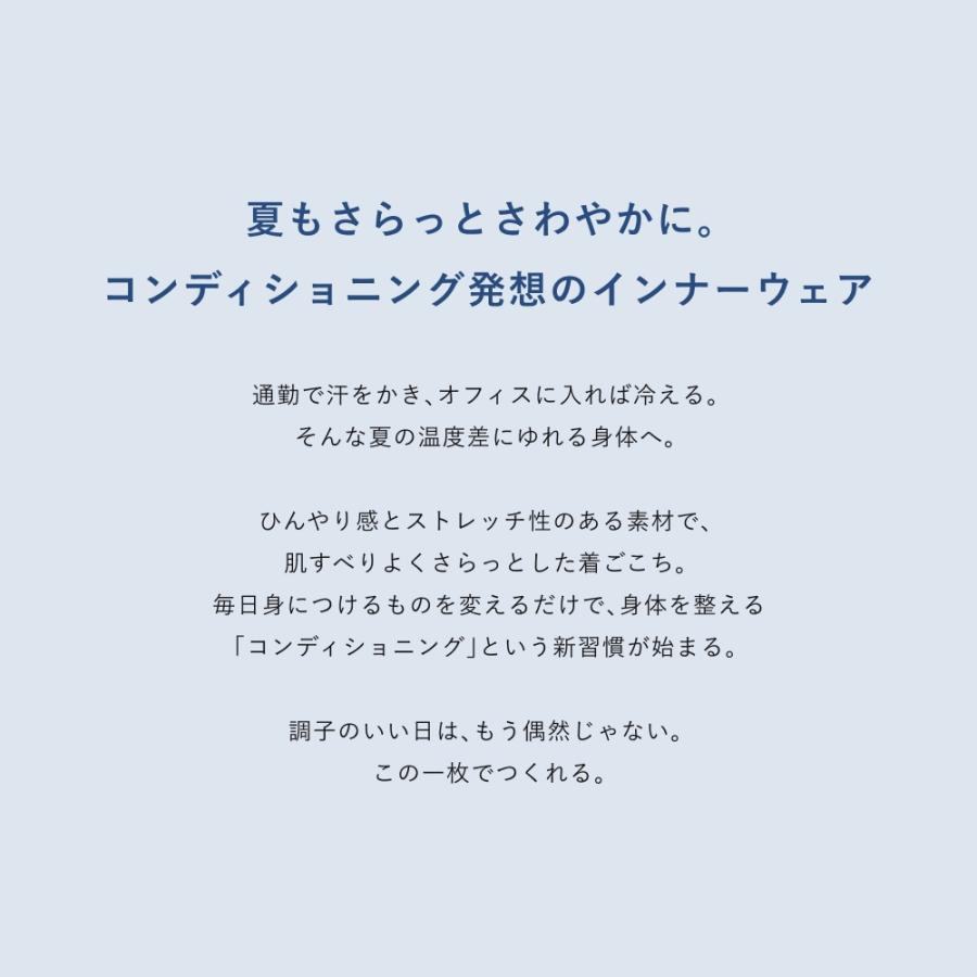 【冷感ライトワッフル】リカバリーアンダーウェア半袖（Vネック）_メンズ上下セット(ボクサー) 抗菌防臭の画像
