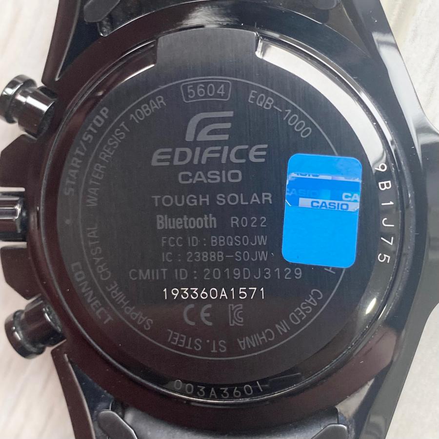 CASIO エディフィス EDIFICE EQB-1000XYDC 1A メンズ 腕時計 スマートフォンリンク｜tento1010｜09