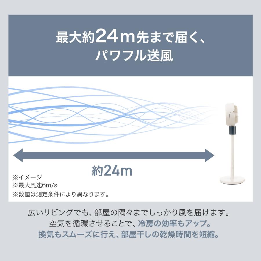 ONE STEP サーキュレーター dc 360度回転 首振り 上下左右 静音 小型