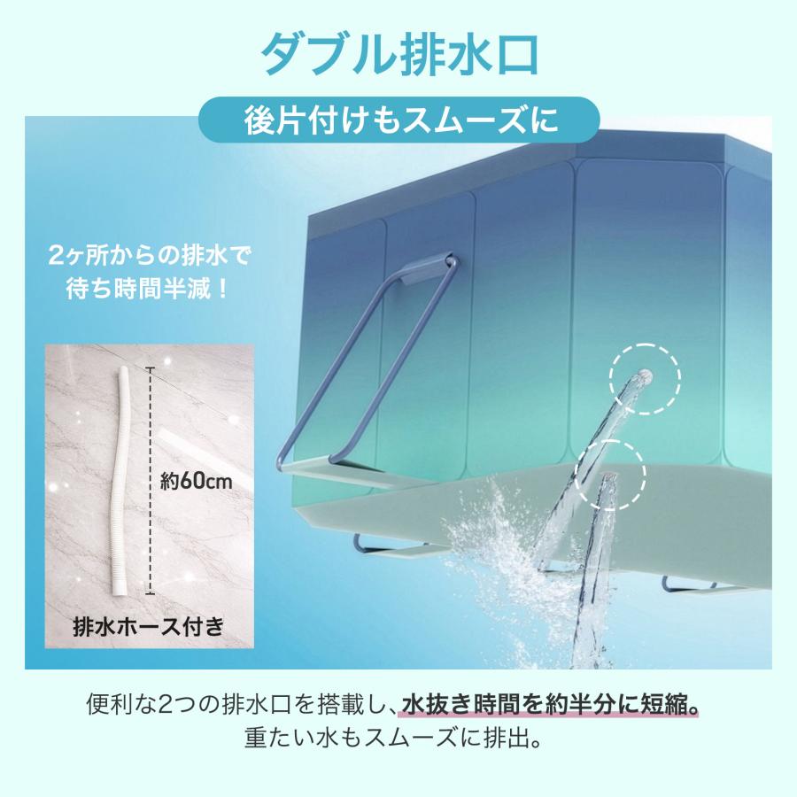 ■期間限定セール■プール 折りたたみプール 家庭用 大型 3m 子供プール ベビープール ビニールプール 空気入れ不要 深いの画像