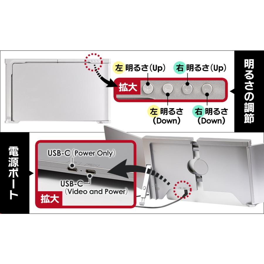 モバイルモニター 14インチ ノートパソコン デュアル モバイルモニター 14インチ ノートパソコン デュアル