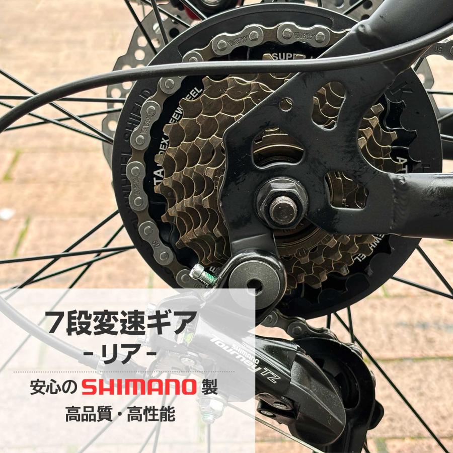 XLEAT マウンテンバイク 26インチ シマノ製 21段変速 ライト XLEAT マウンテンバイク 26インチ シマノ製 21段変速 ライト