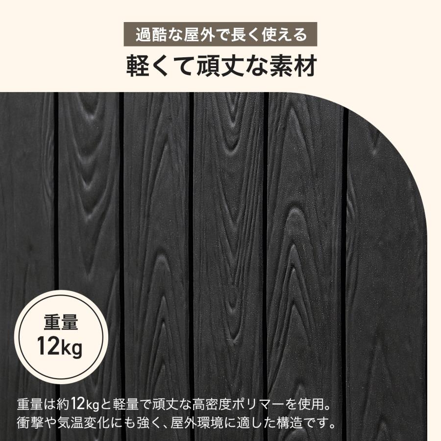 ONE STEP 収納庫 屋外 物置 屋外 大型 おしゃれ 収納ボックス 大型