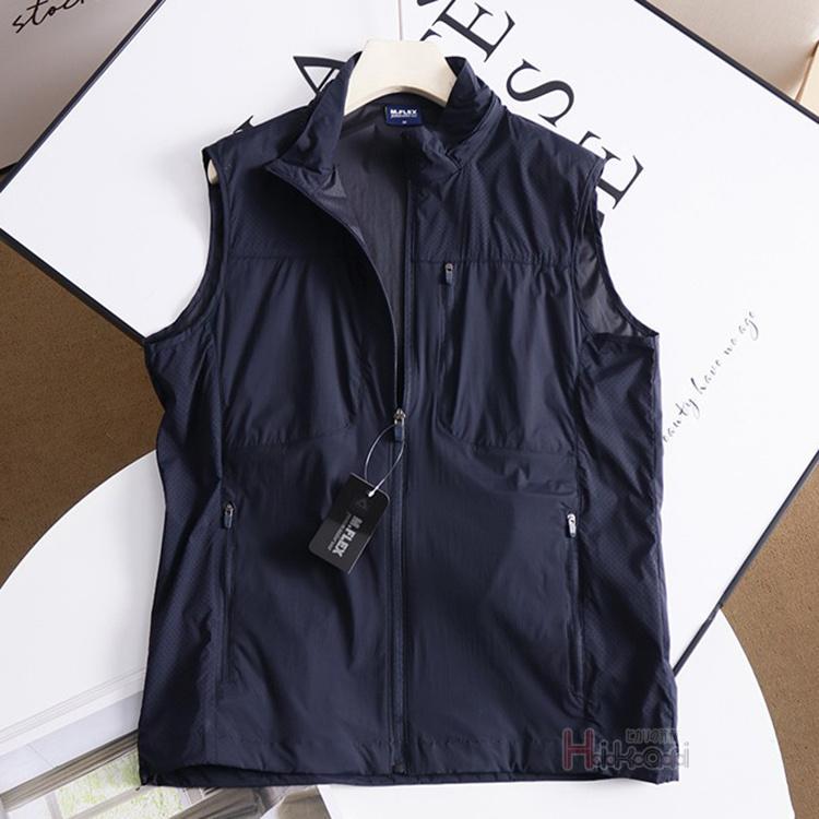 ウインドブレーカー ベスト メンズ ノースリーブ 袖なし ナイロン