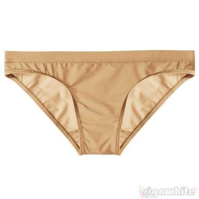 ユニセックスショーツシースルーフルバック男女兼用メンズショーツレディースショーツシームレス透け素材 |  | 13