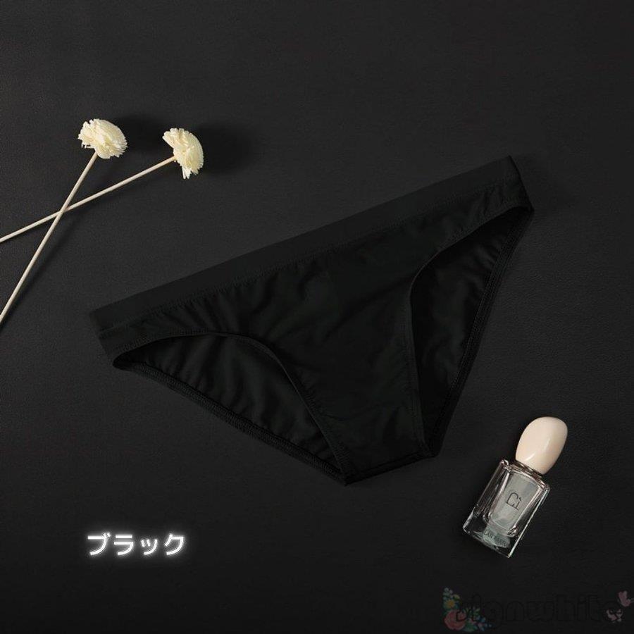 ユニセックスショーツシースルーフルバック男女兼用メンズショーツレディースショーツシームレス透け素材 |  | 03