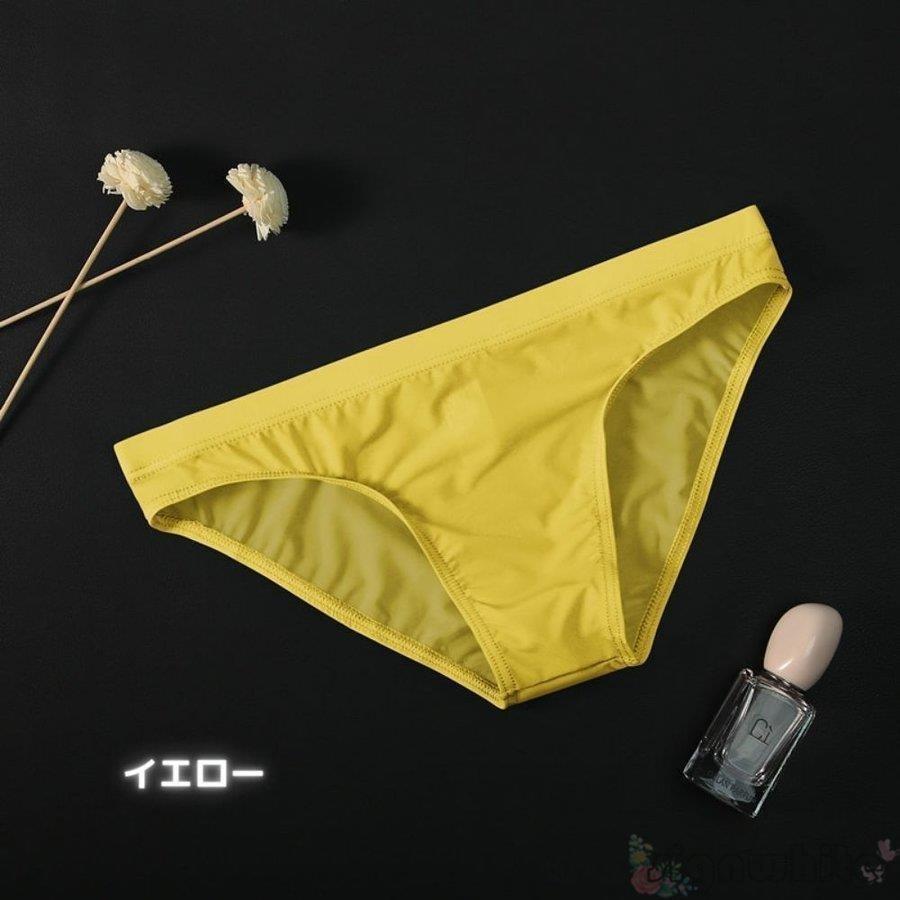 ユニセックスショーツシースルーフルバック男女兼用メンズショーツレディースショーツシームレス透け素材 |  | 06