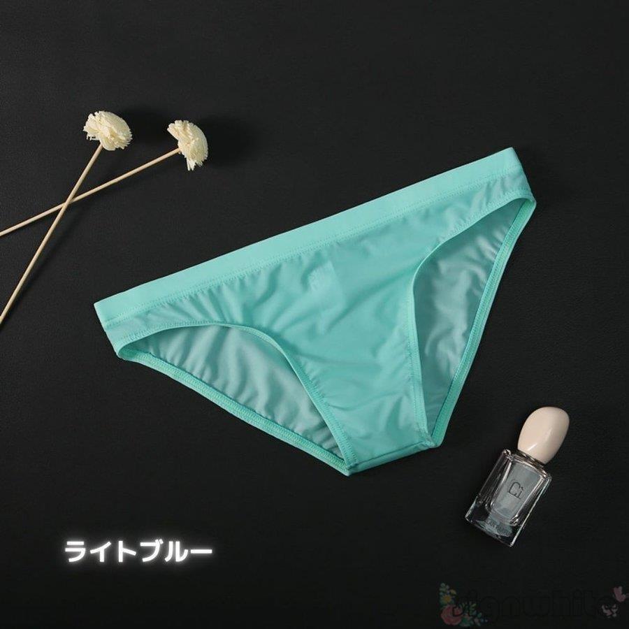 ユニセックスショーツシースルーフルバック男女兼用メンズショーツレディースショーツシームレス透け素材 |  | 08