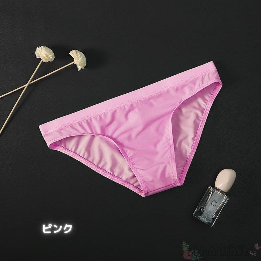 ユニセックスショーツシースルーフルバック男女兼用メンズショーツレディースショーツシームレス透け素材 |  | 09