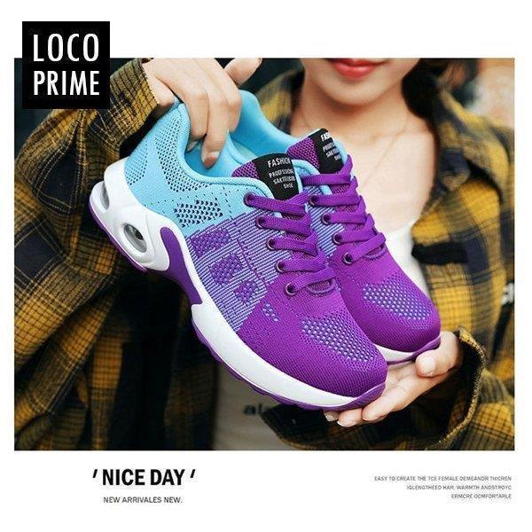 スニーカー ランニングシューズ レディース 軽量 通気 幅広 介護 作業 中高齢者 婦人靴 ローカット スポーツ アウトドア ジョギング ウォーキング | ブランド登録なし | 09