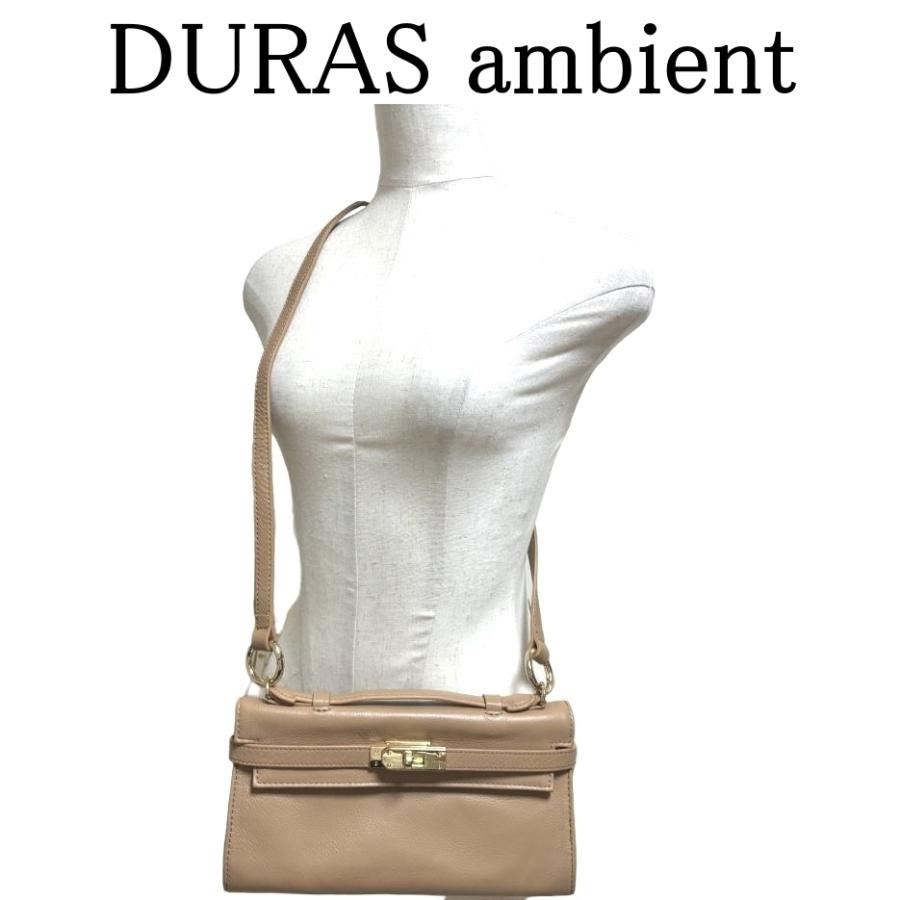 DURAS ambient デュラスアンビエント レディース レザー クラッチ 