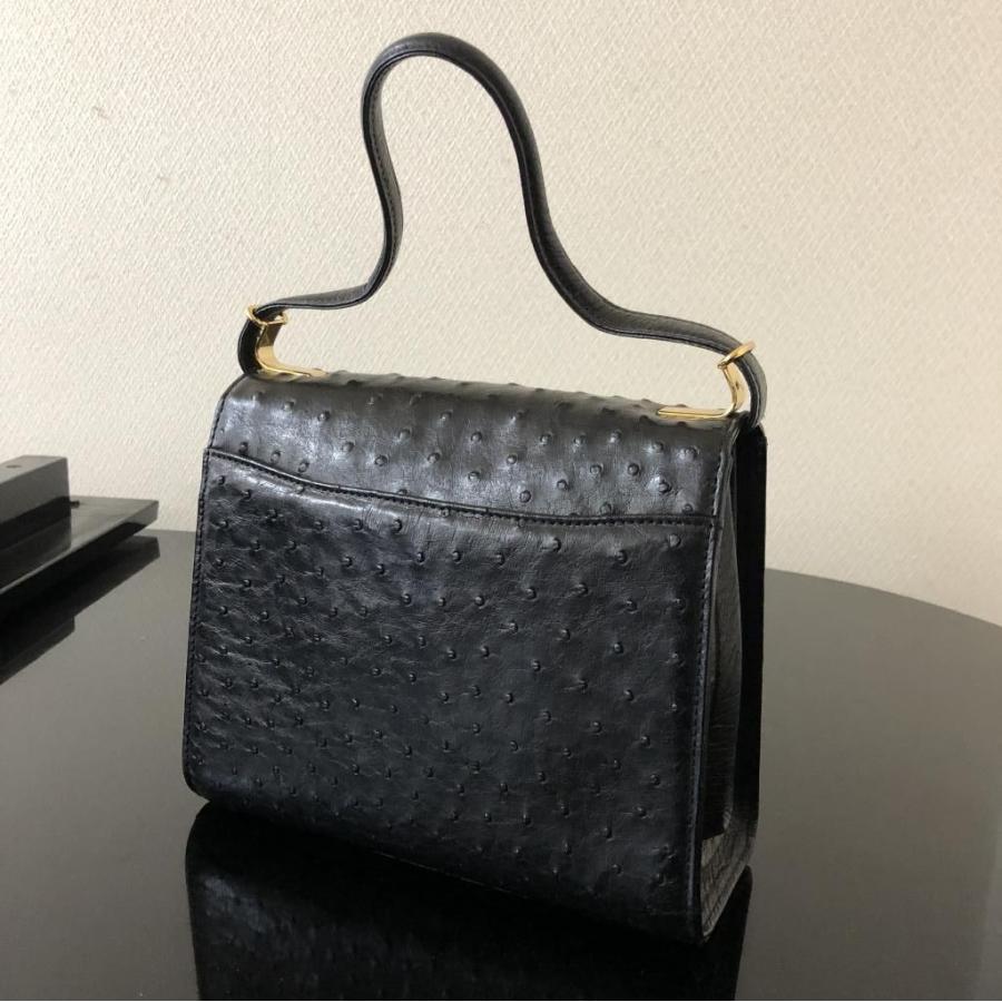 定価55万円 オーストリッチ レディース ハンドバッグ ワン 定価55万円 オーストリッチ レディース ハンドバッグ ワン
