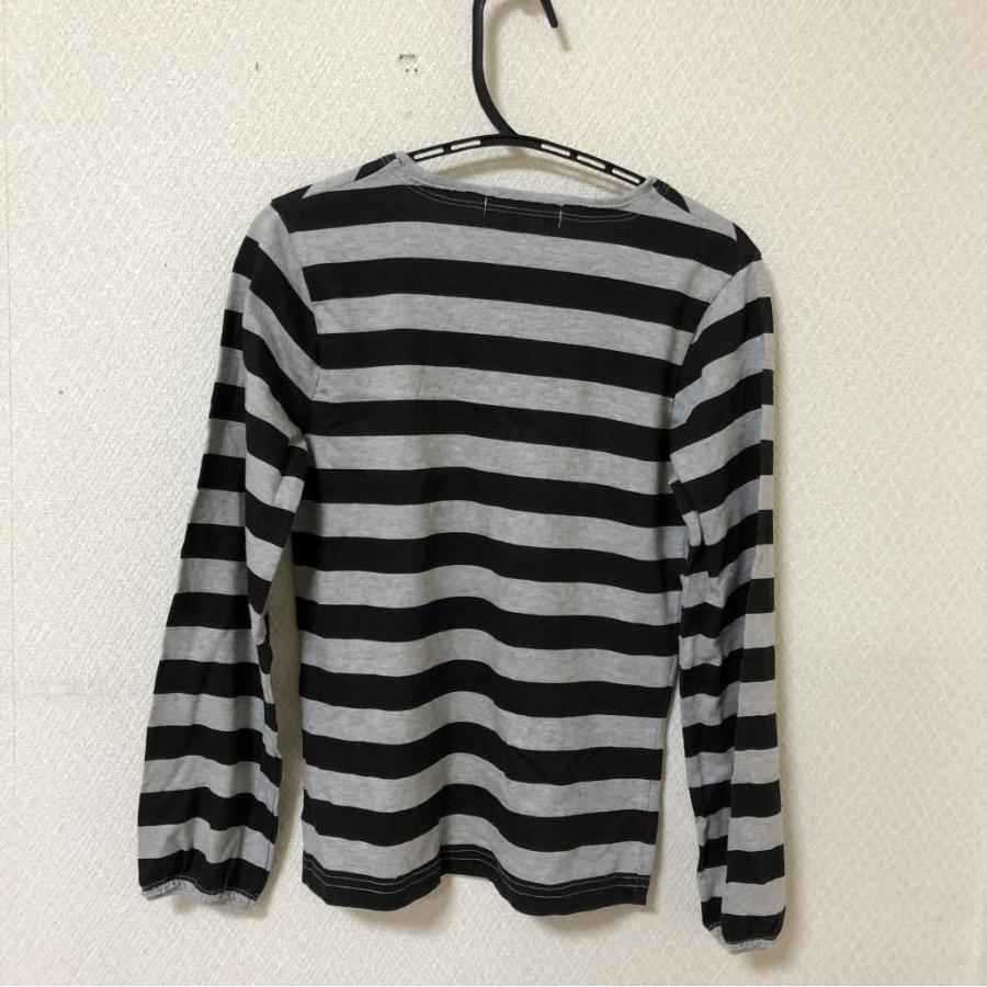 子ども服 女の子 春服 IKKA 長袖 ロンT Tシャツ ボーダー カットソー  