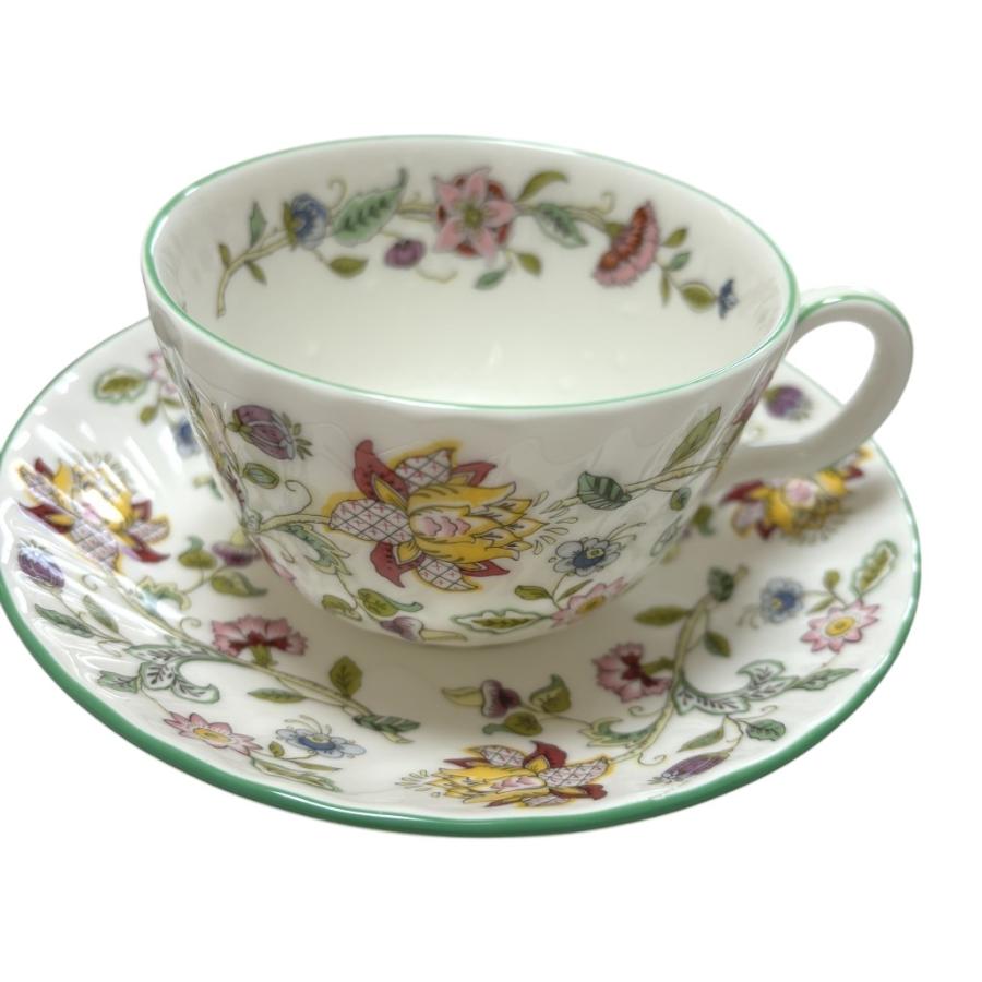 Minton ミントンハドンホールグリーンオーバル5枚セット(美品） Minton ミントンハドンホールグリーンオーバル5枚セット(美品