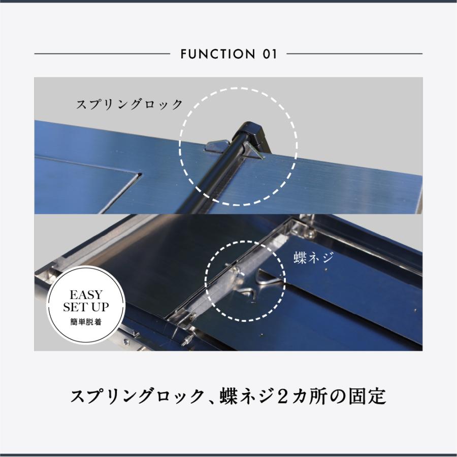 鎌倉天幕 公式 BBQ UNIT バーベキュー ユニット テーブル 焚火台