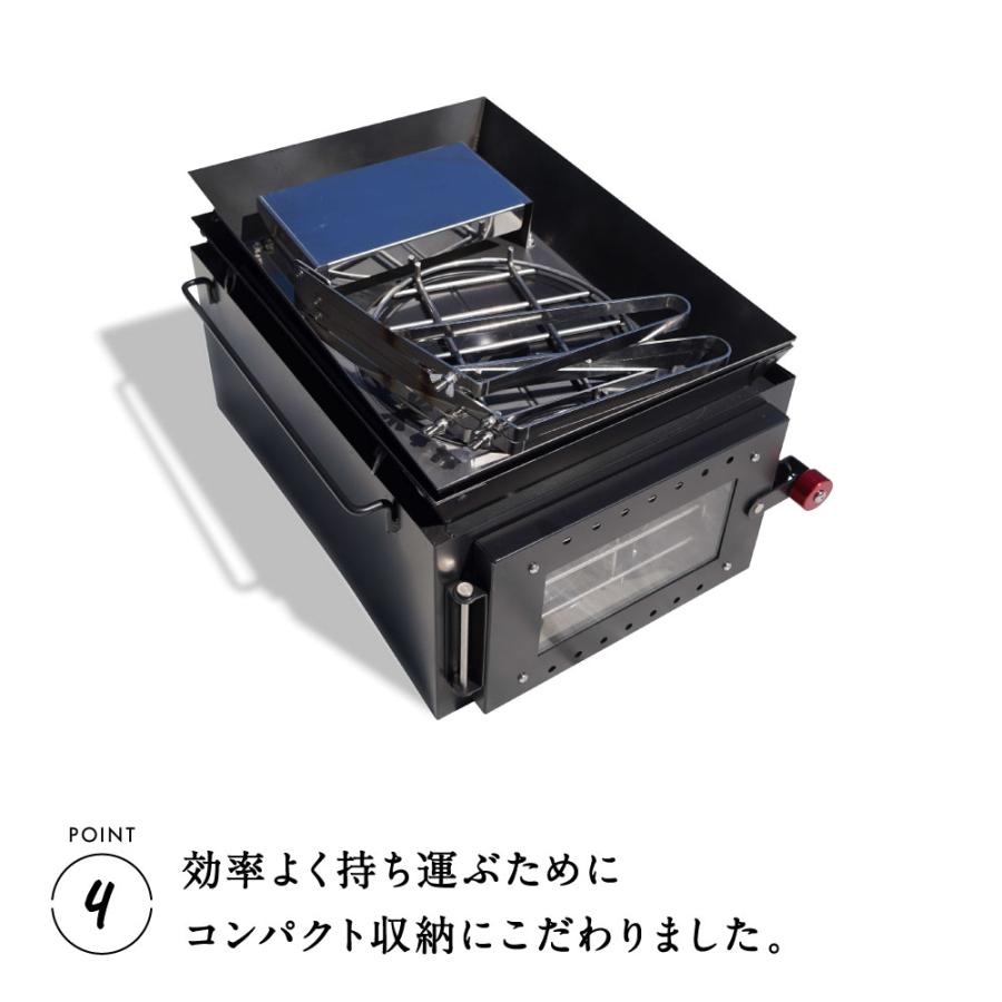 鎌倉天幕 薪ストーブ 公式 FIRE PIT-40 キャンプ 暖炉 アウトドア 料理