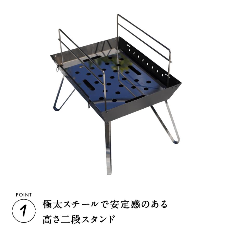 鎌倉天幕 公式 FIRE PIT-40用 EX OPTION オプション ファイヤーピット