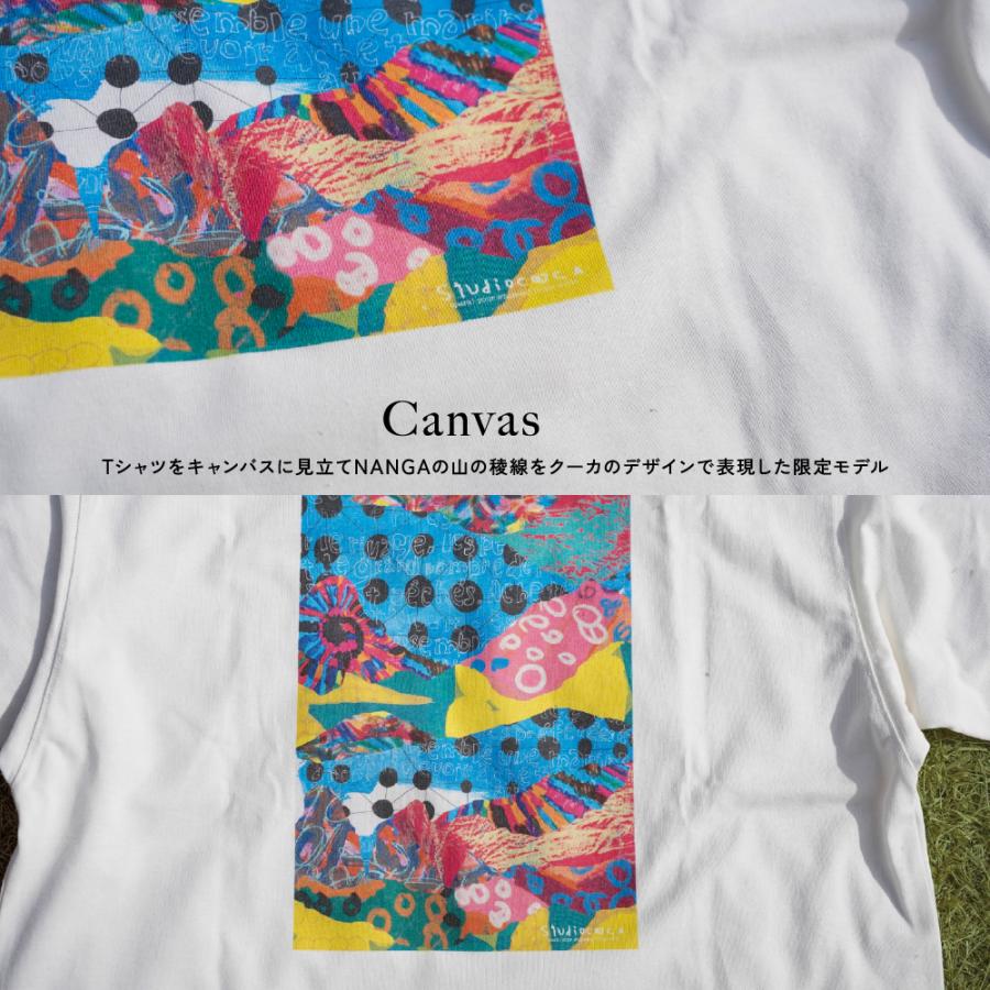 鎌倉天幕 Tシャツ ロゴ 半袖 × NANGA × studio COOCA COOCA T Shirt2
