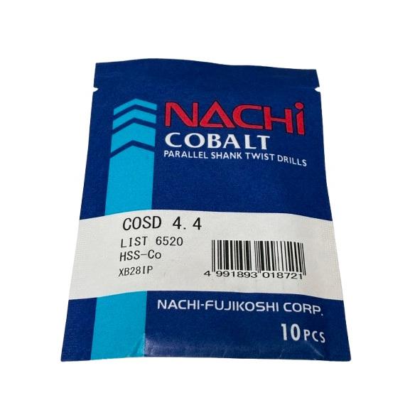 NACHI ナチ コバルトストレートドリル COSD 4.4mm 10本入 不二越「倉庫長期保管品」「返品交換不可」「数量限定」 : 天結 ...