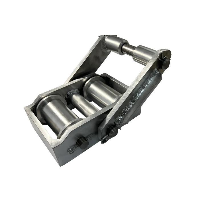 TBM製 トロリー1.5ton用 上乗せトロリー アルミ合金製 H鋼100×100mm