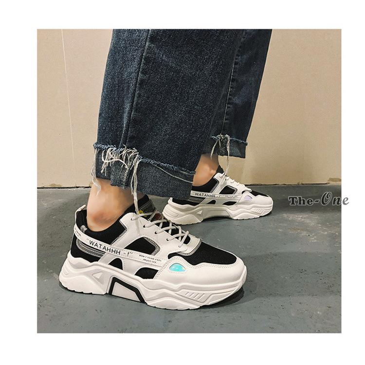 ダッドスニーカー メンズ 白スニーカー 厚底スニーカー ホワイト 厚底 安い カジュアル シューズ 靴 Tz The One 通販 Yahoo ショッピング