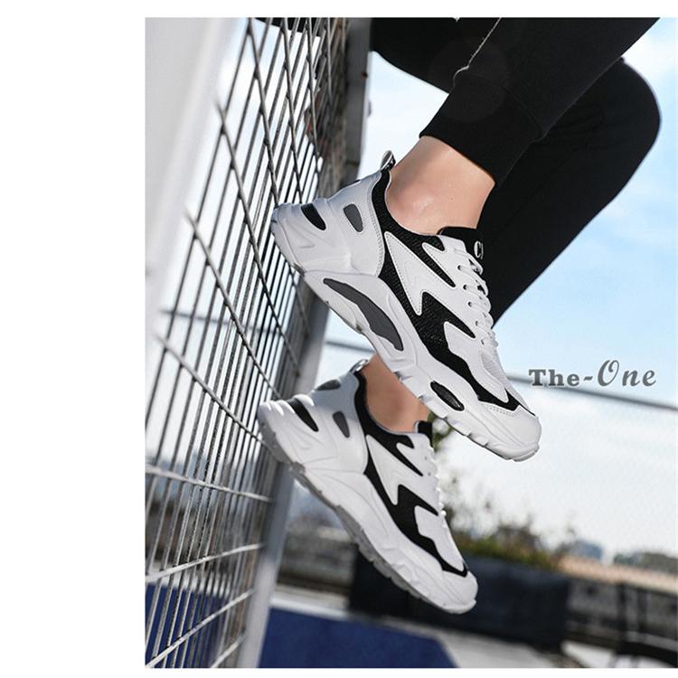 ダッドスニーカー メンズ 厚底スニーカー 白スニーカー ホワイト 厚底 安い カジュアル シューズ 靴 Tz The One 通販 Yahoo ショッピング