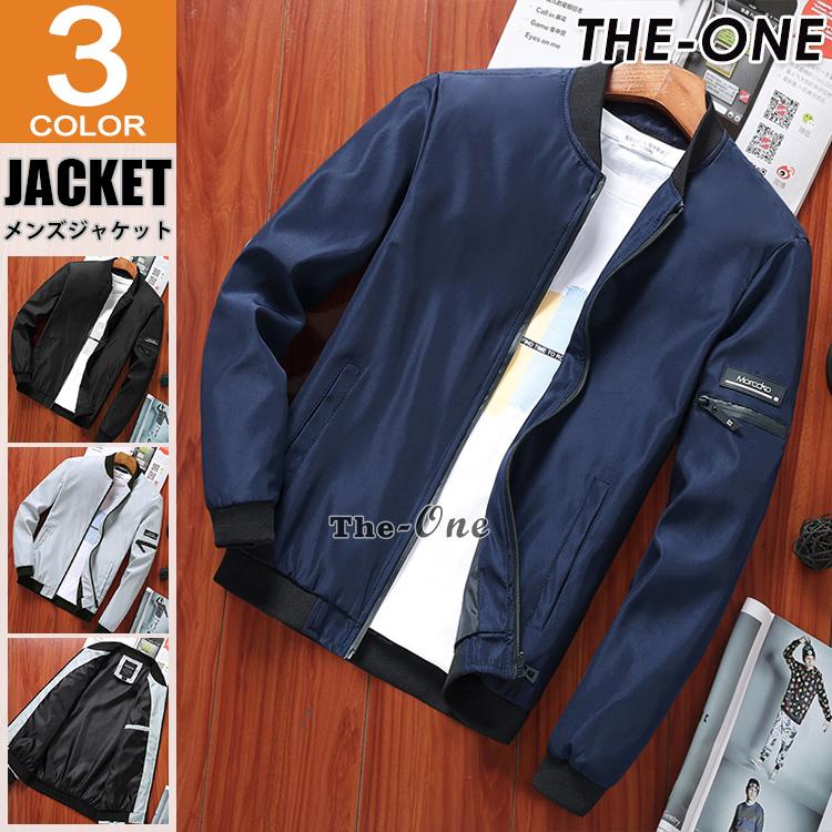 スタジャン メンズ ジャンパー ジャケット ブルゾン 春アウター ライトアウター 30代40代 カジュアル 春服 Tz The One 通販 Yahoo ショッピング