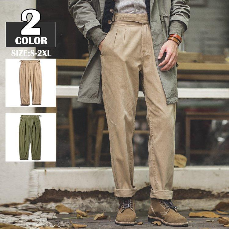 カーゴパンツ メンズ ボトムス イージーパンツ ミリタリー ゆったり ワークパンツ 春夏秋 綿 長ズボン 無地 5 Off