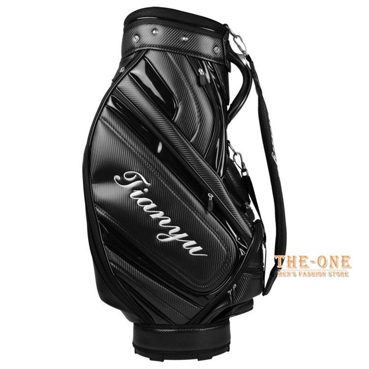 キャディバッグ ゴルフバッグ レディース レディース クラブケース ゴルフ 収納 袋 ゴルフ おしゃれ クラブケース 軽量 ブラック 防水 Tz The One