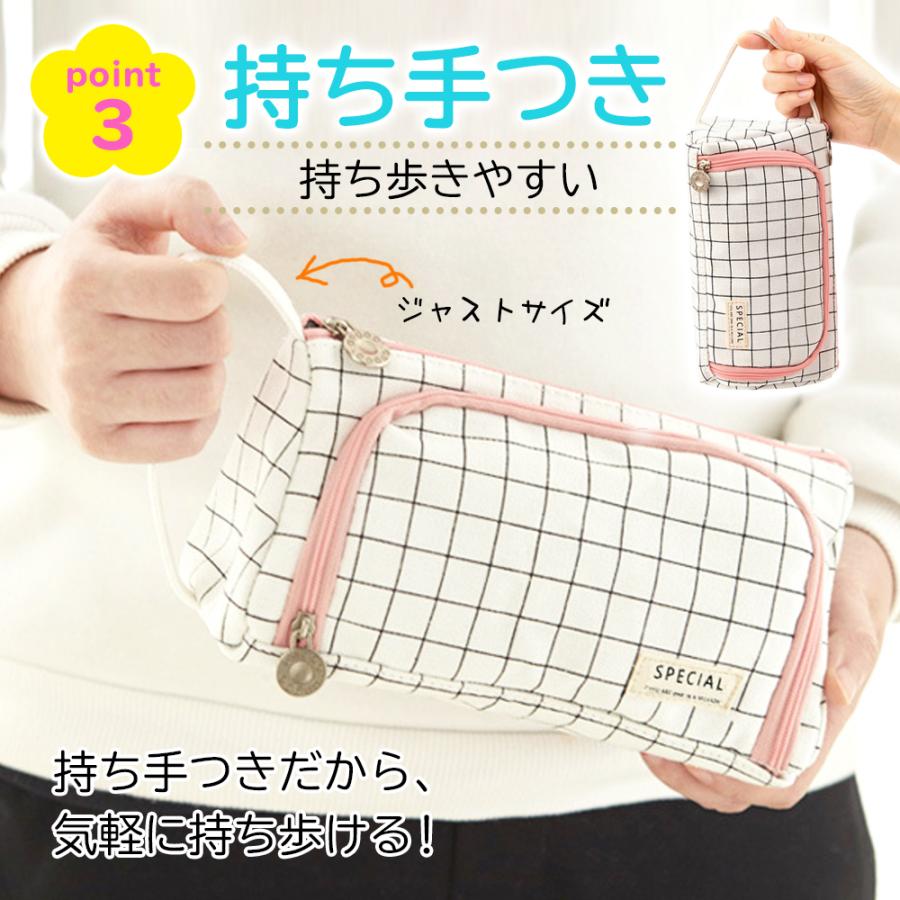 ペンケース おしゃれ 大容量 化粧ポーチ シンプル 筆箱 小物入れ 見やすい かわいい 小学生 中学生 高校生 大きめ ダブルファスナー 男子 女子 Ty00 雑貨屋 Teo 通販 Yahoo ショッピング