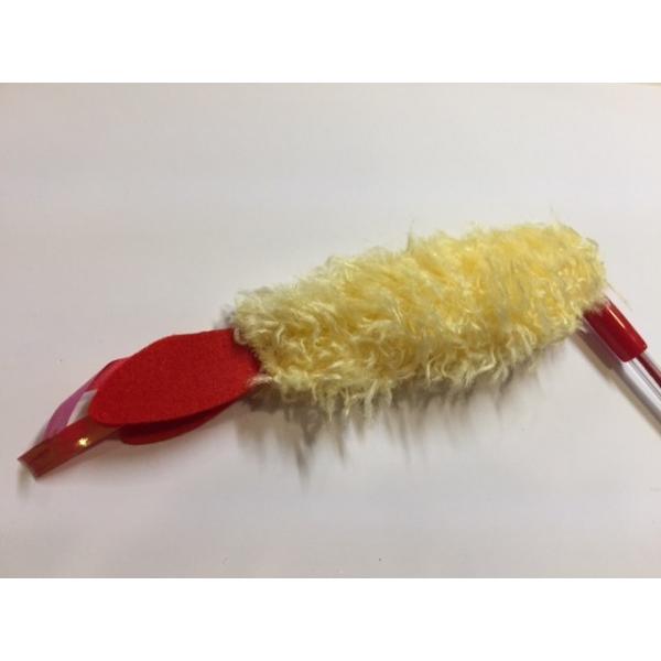 イトスイ　国産　のび〜る！　ハミガキじゃらし　えび天　猫用　おもちゃ　またたび　デンタルトイ　ねこじゃらし | イトスイ | 01