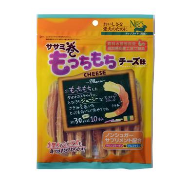 犬おやつ シーズイシハラ ササミ巻きもっちもちチーズ味 ササミ巻き 犬のおやつ シーズイシハラ NEO ササミ巻きもっちもち チーズ味 10本 犬用 おやつ