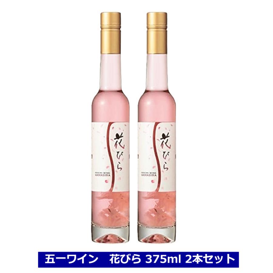 五一わいん（GOICHI WINE） 五一ワイン 花びら ワイン 375ml 2本入り
