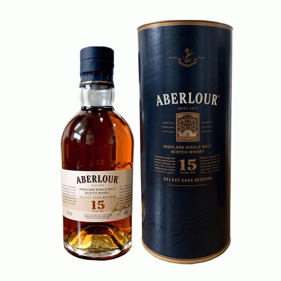 アベラワー（ABERLOUR） ウイスキー 15年 セレクトカスクリザーブ 40度