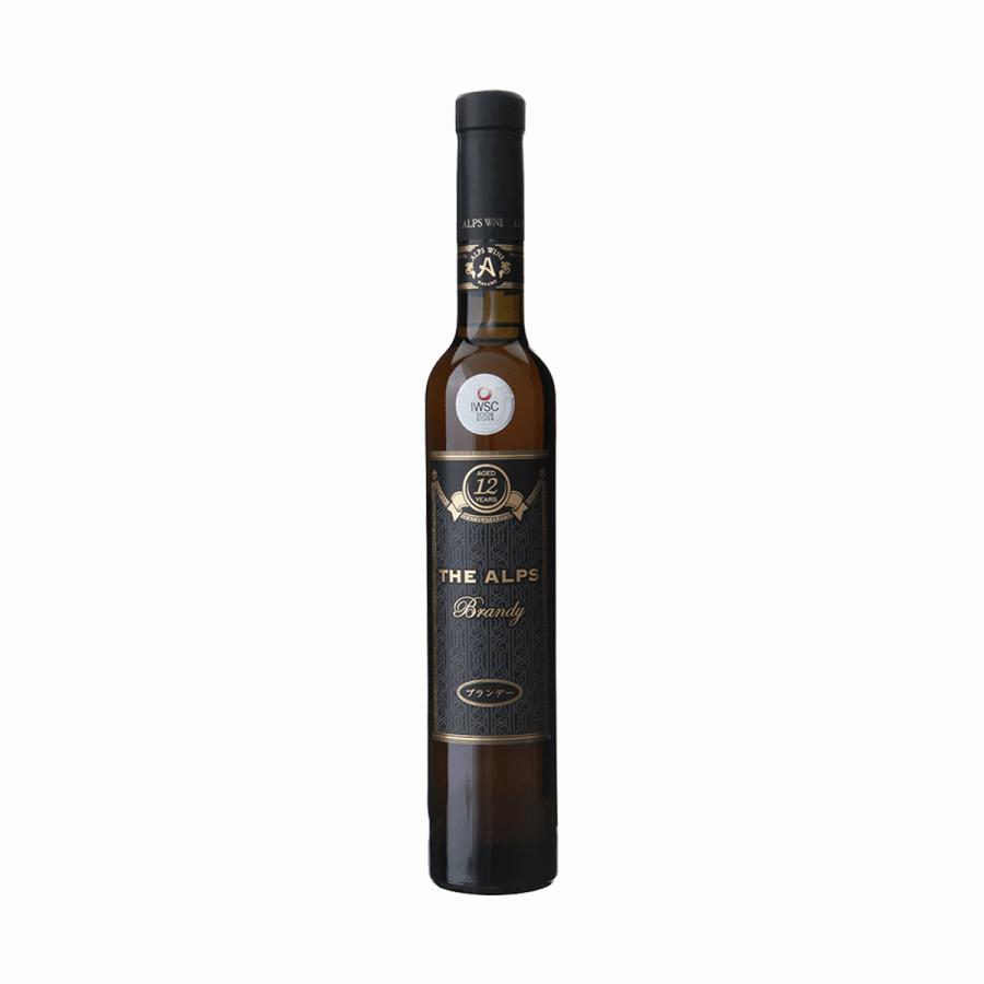 ブランデー ザ・アルプス 12年 375ml 信州善光寺平産竜眼使用