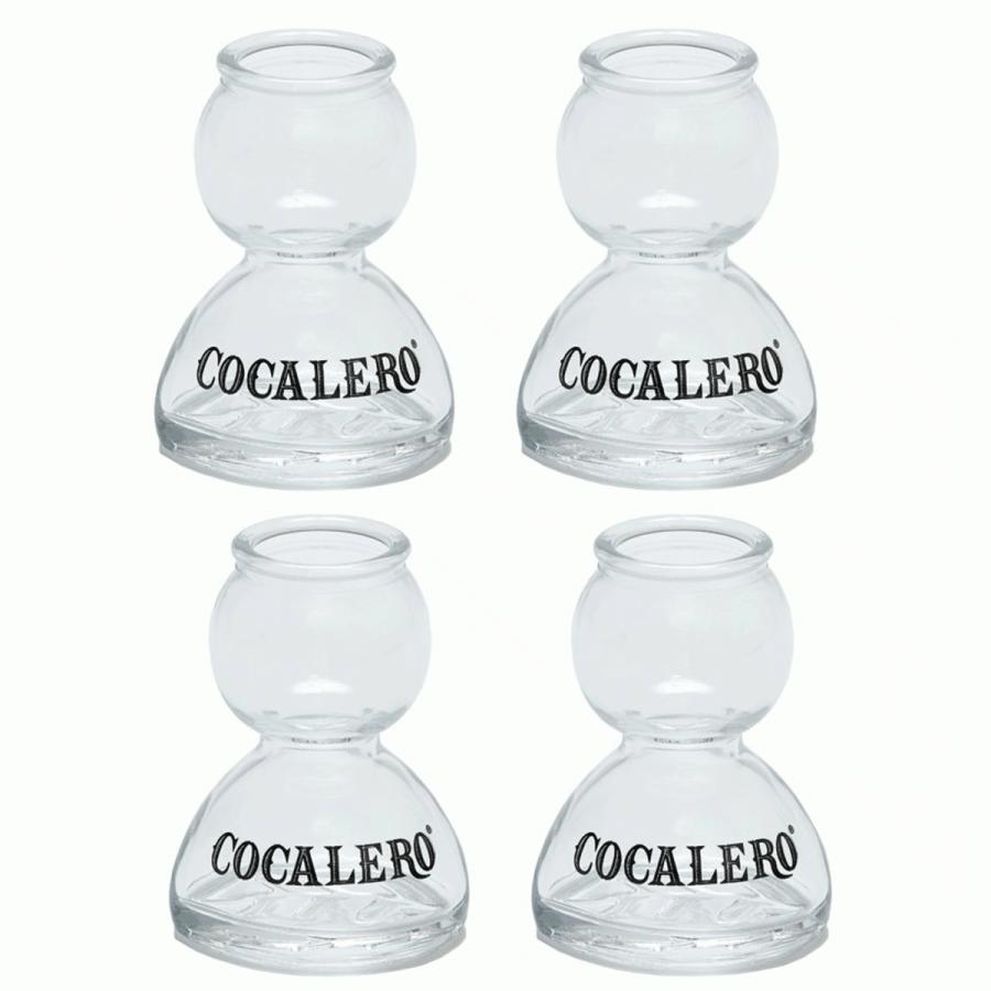 送料無料 コカレロ ネグロ COCALERO NEGRO 700ml グラスセット