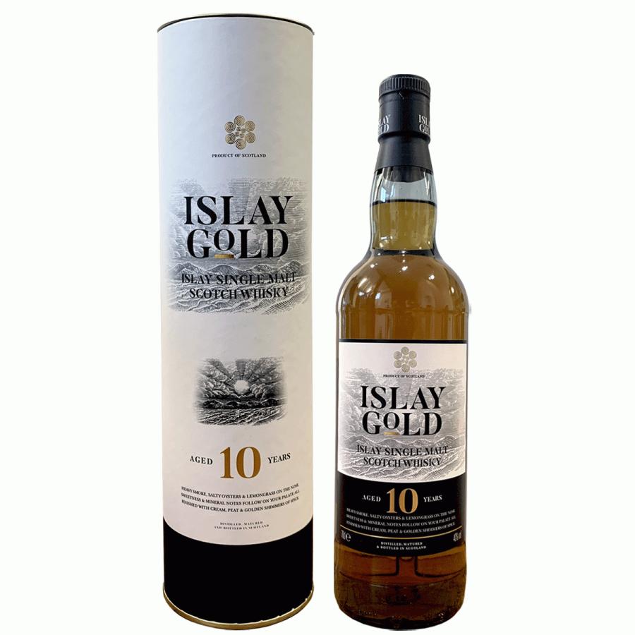 アイラゴールド 10年 アイラ シングルモルト 並行品 40度 700ml
