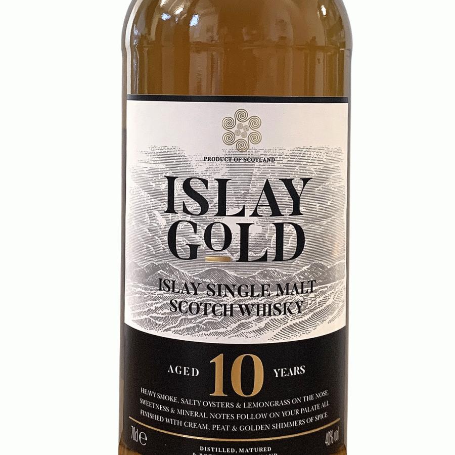 アイラゴールド 10年 アイラ シングルモルト 並行品 40度 700ml