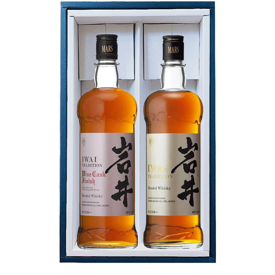 岩井トラディション2本組 ギフト マルスウイスキー 岩井トラディション 飲み比べセット 岩井