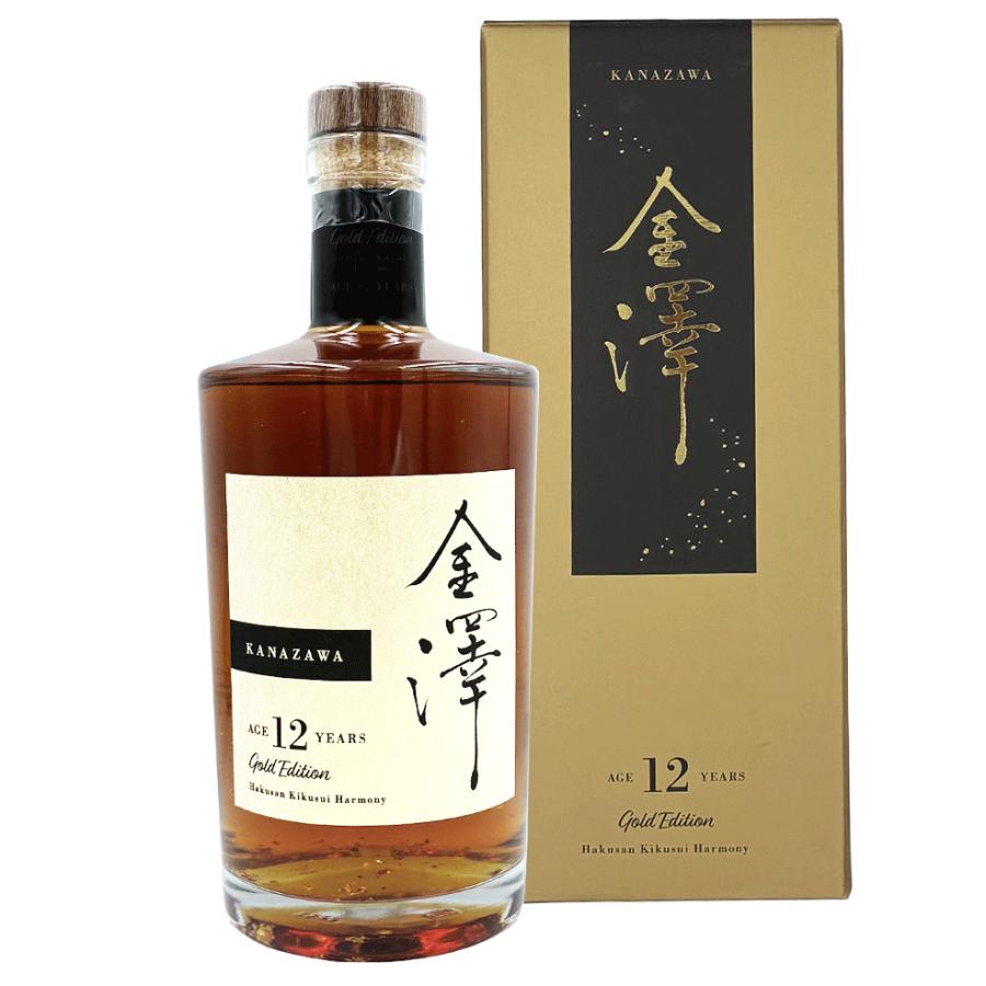 玉泉堂酒造 金澤 12年 47% ゴールドエディション ウイスキー 750ml