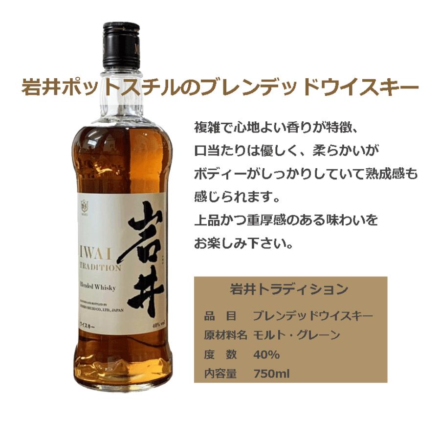 マルスウイスキー 飲み比べ 6本 岩井トラディション 信州 ウイスキー