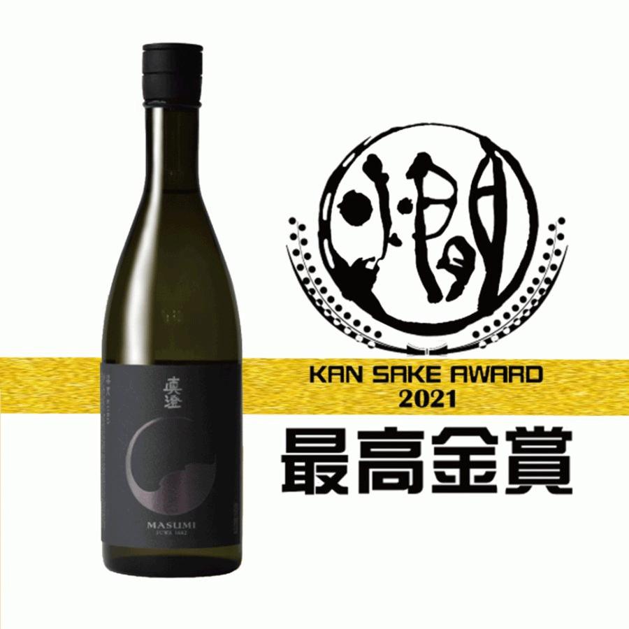 真澄 日本酒セット 漆黒 白妙 茅色 3種 飲み比べ セット 黒 白 ますみ