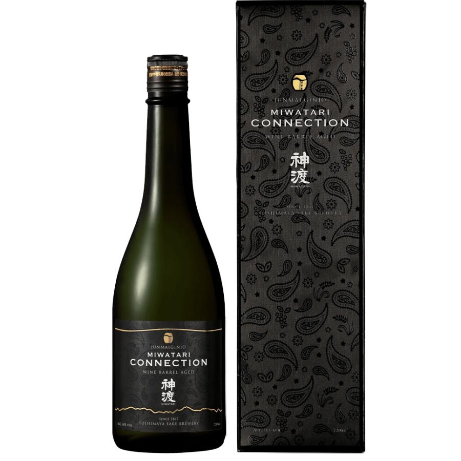日本酒 神渡 純米吟醸 CONNECTION 720ml 化粧箱入り miwatari コネクション 豊島屋 長野県 信州 岡谷 4合瓶 ...